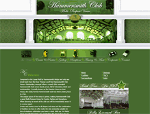 Tablet Screenshot of hammersmithclub.co.uk